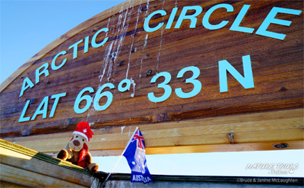 Aussies at the Arctic Circle