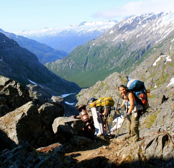 Golden Stairs, Chilkoot Trail Alaska Nature Tours Yukon Canada