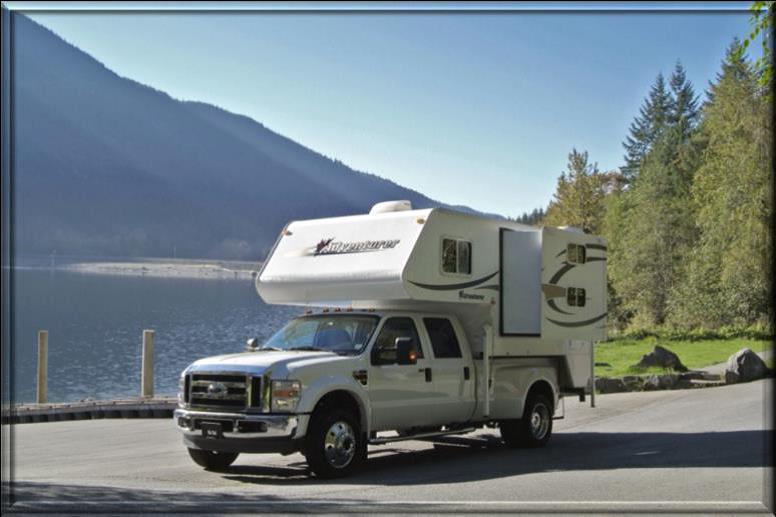 truck camper with bunk beds TC-B Yukon and alaska rental. Nature Tours Yukon