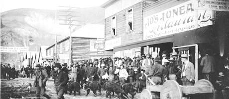 Dawson City during the Klondike Gold Rush