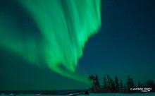 Northern Lights at Eagle Plains - Nature Tours of Yukon