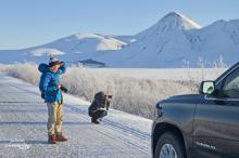 Photo opp. at the Dempster Highway