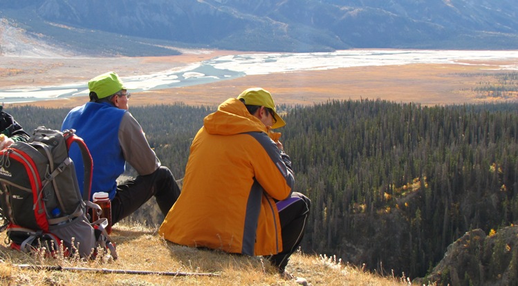 Hiking in Kluane National Park